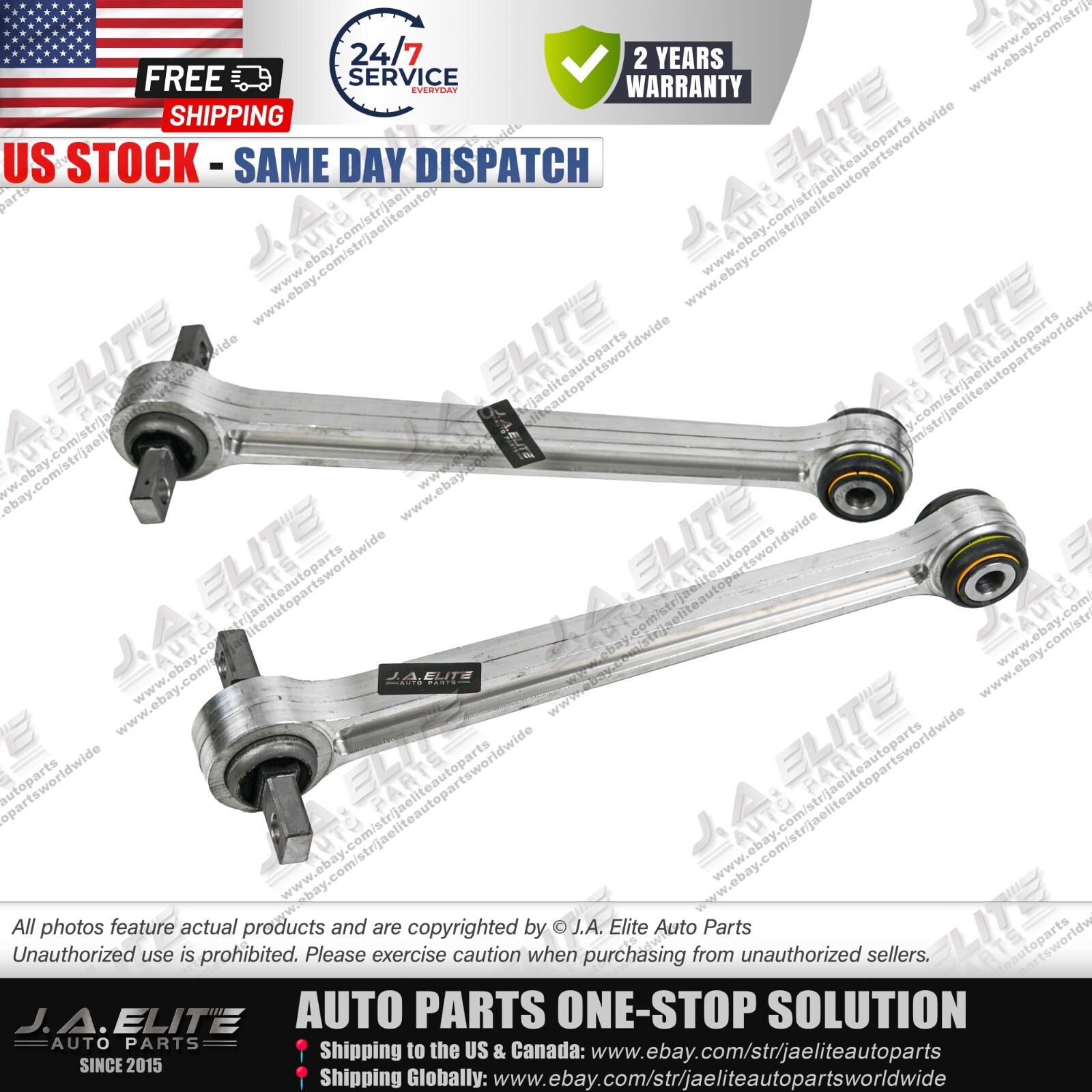 2pcs Rear Upper Arm fit Ferrari 296 458 488 California FF F12 Portofino, 259687