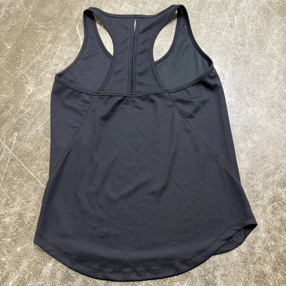 Camiseta sin mangas Marika Tek Active para mujer pequeña negra seca Wik Performance Wear espalda deportiva Foto 2 de 4