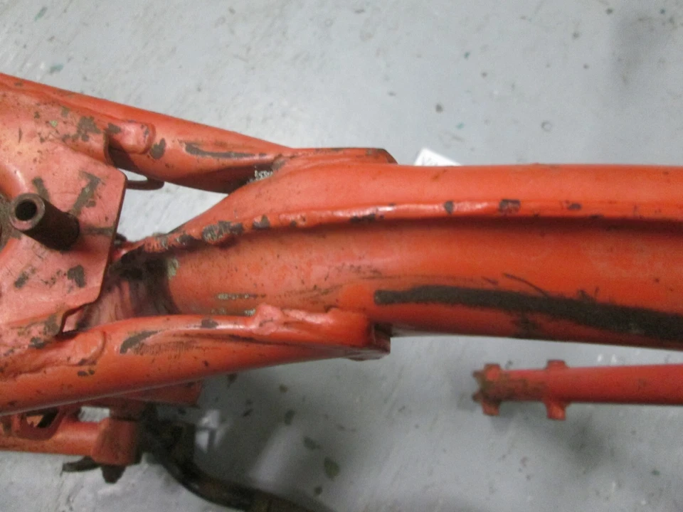 Cuadro principal HONDA 1981 - 1982 XR80 50100-176-770ZA / BASCULANTE 52000-195-670ZB Foto 4 de 4