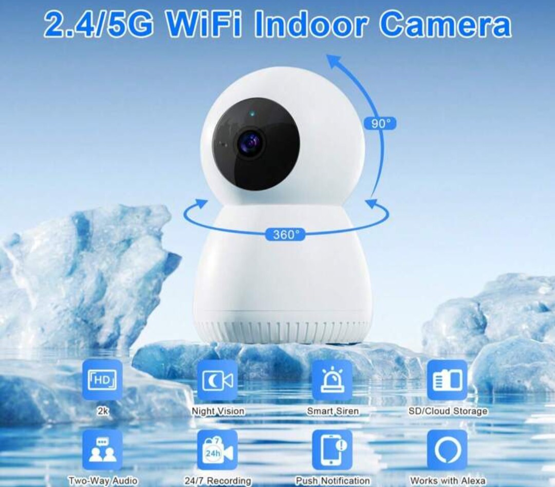 1080p Indoor Wi-Fi Pet Camera-image