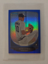 Kevin Ziomek (Tigers) 2013 Bowman Chrome Mini ROOKIE BLUE REFRACTOR /99