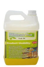 WHOLESALE TEAK OIL (1 Gallon), Interior Exterior Wood Furniture Door Protection
