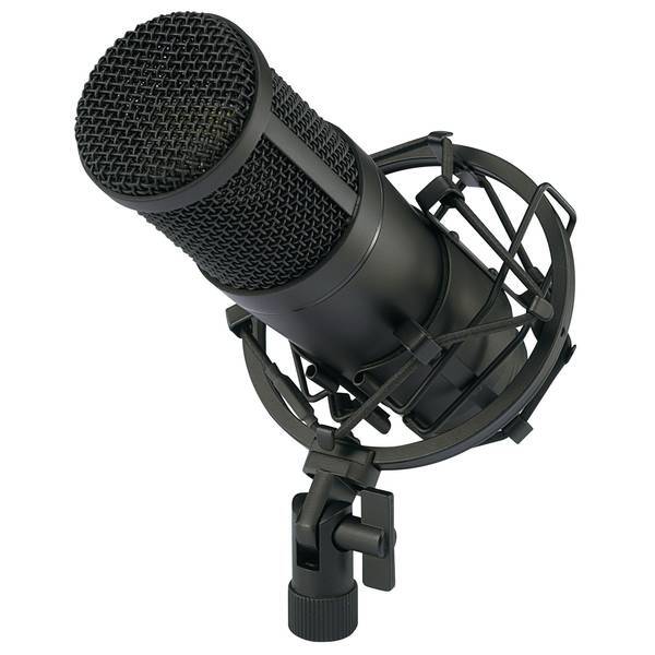 CU 4 MICROFONO USB DA STUDIO CABLATO INCL CAVO VALIGETTA RAGNO
