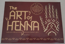 The Art of Henna Kit- Create Beautiful Body Art, by Atif Toor- Crafts Supply New