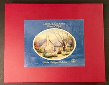 Thomas Kinkade Duets Painter of Light Garden Cottages Collection NIB