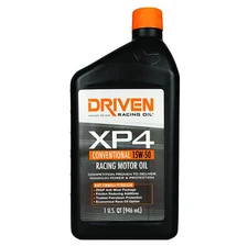 Driven Motor Oil - XP4 Racing Oil - High Zinc - 15W50 - Conventional - 1 qt