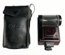 🔥 Nikon Speedlight SB-20 Shoe Mount Flash with Soft Case 4 Repair Parts Only 🔥