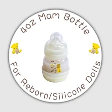 5oz Sealed Mam Reborn Formula Bottle!
