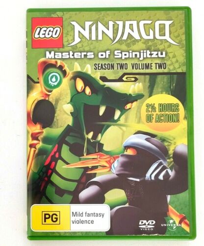 Ninjago: Masters Of The Spinjitzu - Temporada 2, Vol 2 - DVD - Lego Animation  - Imagen 1 de 5