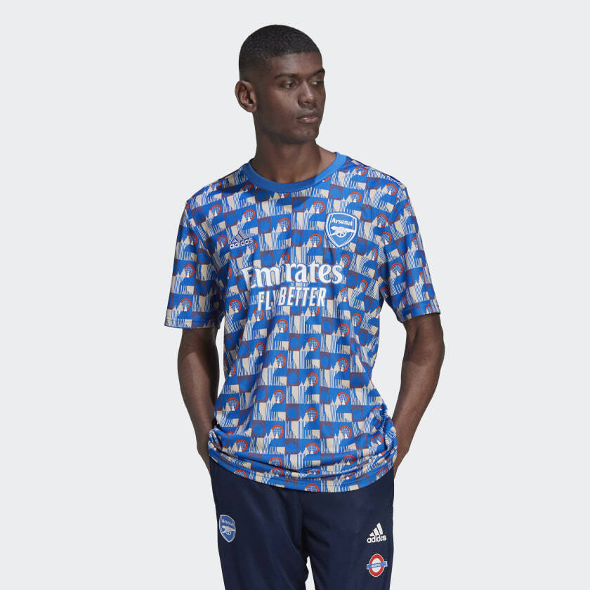 Official Adidas Arsenal x TFL Pre-Match Jersey | eBay