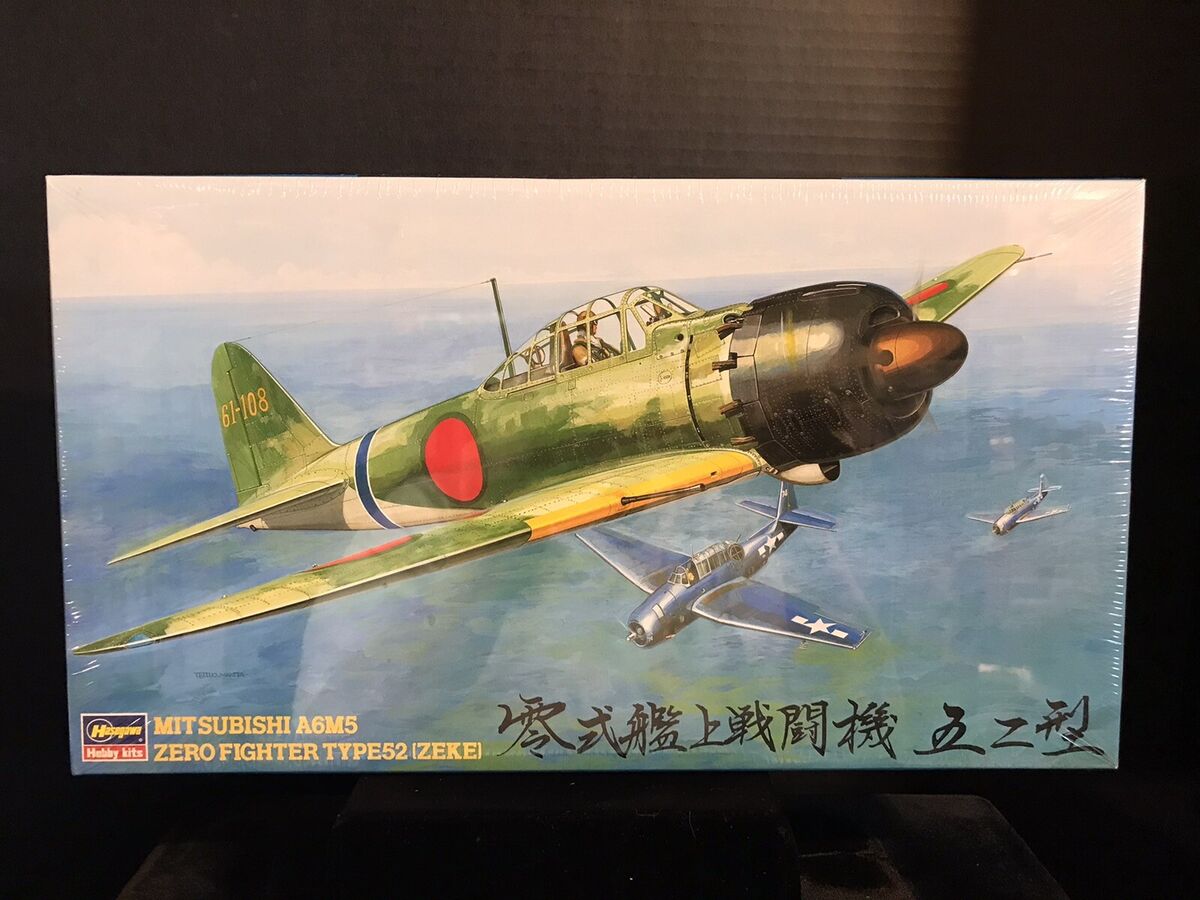 Hasegawa Mitsubishi Zero Fighter 1 72 Scale Plastic Model Hasegawa Mitsubishi Zero Fighter 1 72 Scale Plastic Model