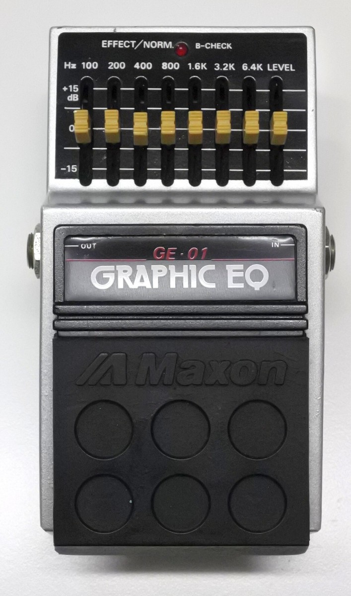 Maxon GE-9 ヴィンテージ イコライザー