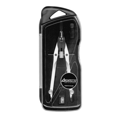 Trade Shop - Compasso Balaustrino Di Precisione Con Portamine Disegno Geometria Balustra 7939440 - 7