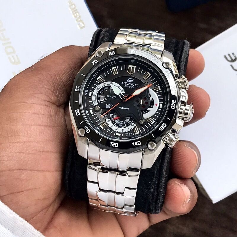 CASIO EDIFICE カシオ エディフィス EF-550 Casio EF-550 EDIFICE Stainless Steel Chronograph Sports