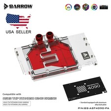 Barrow Full Cover GPU Water Block for ASUS TUF RTX 4090 24G Gaming with aRGB LED
