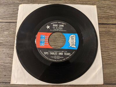 Country 45 Dixie Lane - Granny Wore A Mini CA-45-1026 Funky Drums! Tips Tables