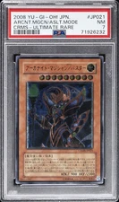 2008 YU-GI-OH! JPN CRIMSON CRISIS #JP021 ARCANITE MAGICIAN/ASSAULT MODE PSA 7