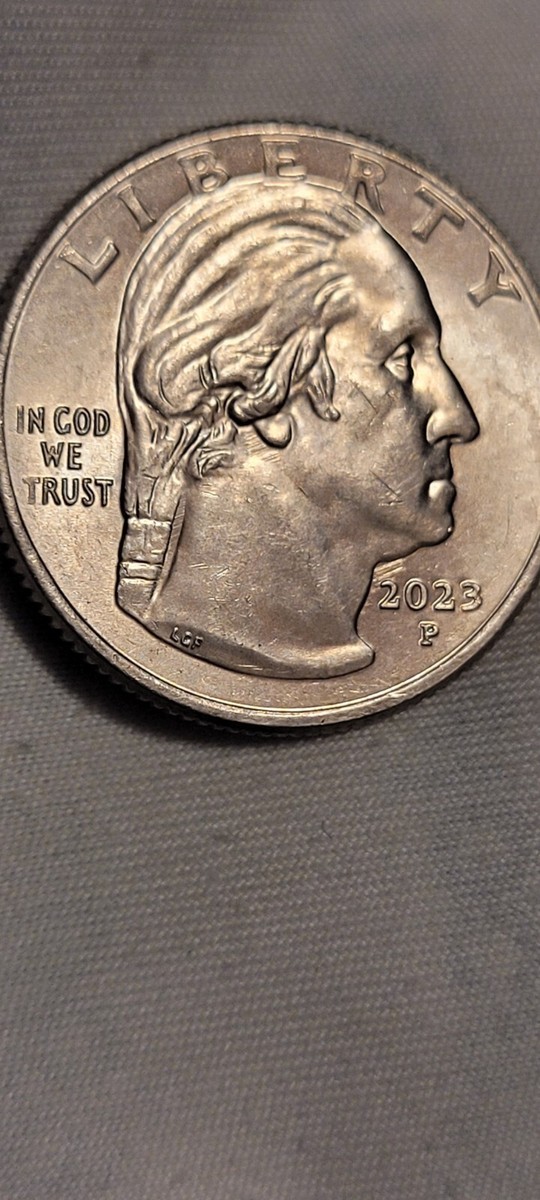 2023 P Feeder Finger Scrapes Mint Error, Edith Kanaka'ole American