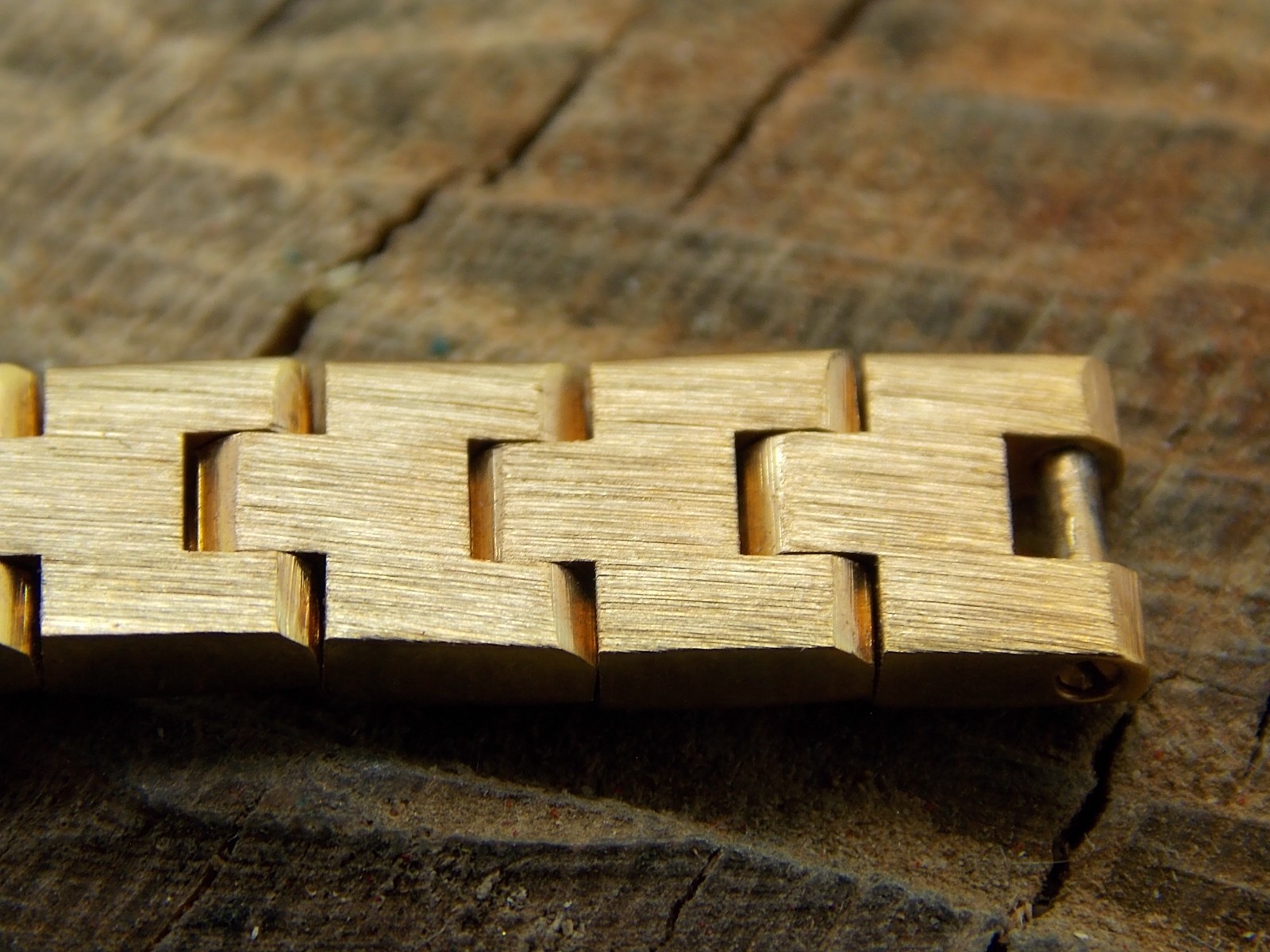 Vintage Bracelet NOS Bar Clamp Butterfly Clasp Un… - image 4