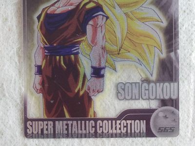 JAPAN DRAGONBALL Z x MORINAGA Sushuu Card Super Saiyan3 SON GOKU