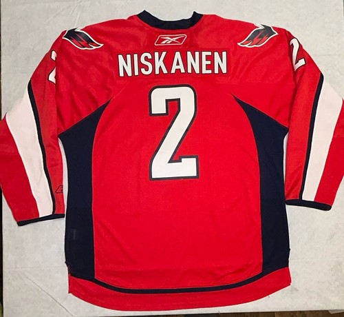 2014 Matt Niskanen Washington Capitals Hockey Jersey NHL XXL Stitched Reebok - Picture 2 of 10