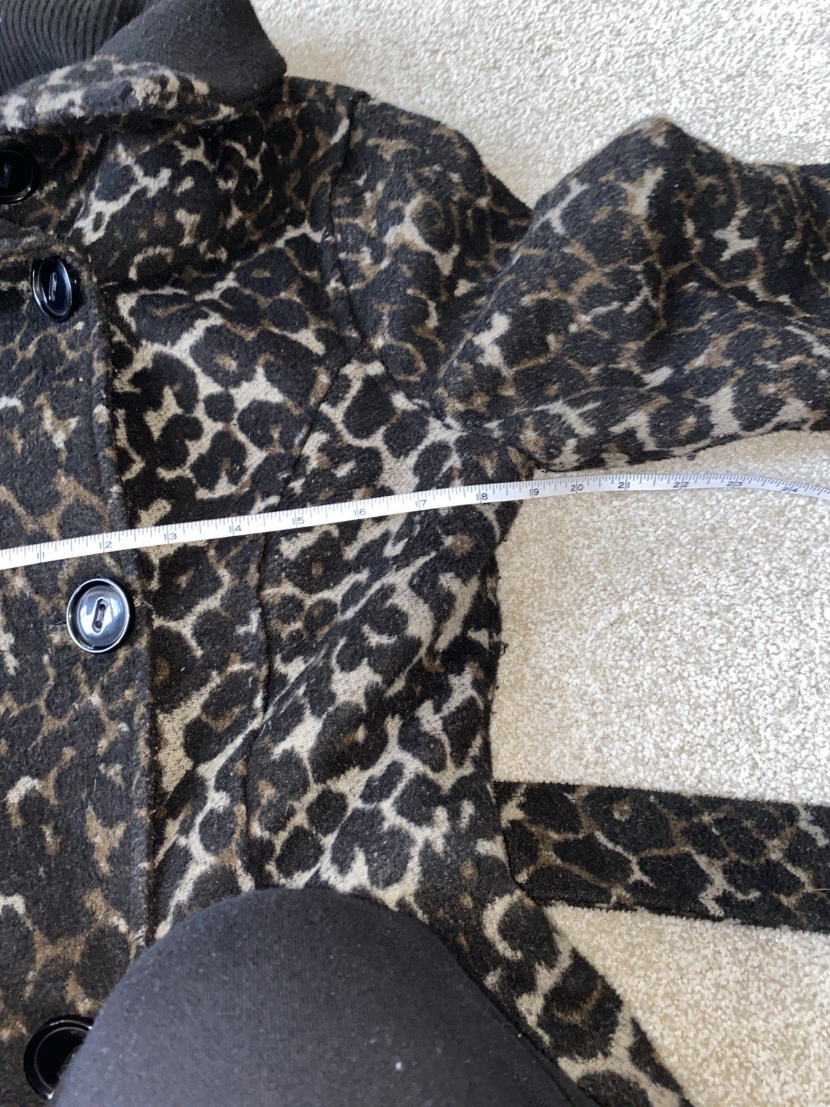 Rue 21 Jacket Large Cheetah Pattern - image 5