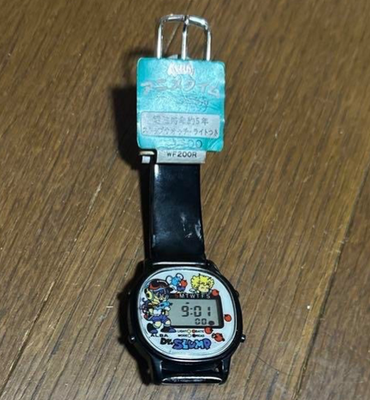 Women kids RARE! working SEIKO ALBA × Dr. Slump digital wristwatch