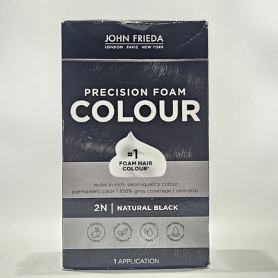 John Frieda Precision Foam Colour Luminous Black 2N Natural Black
