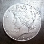 1922 Silver Peace Dollar