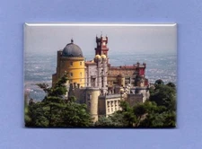 LISBON *2X3 FRIDGE MAGNET* CITY PORTUGAL CAPITAL CASTLE TOWER ATLANTIC PALACE 