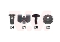VAN Wezel Montagesatz, KotflüGel 5769796 FüR VW
