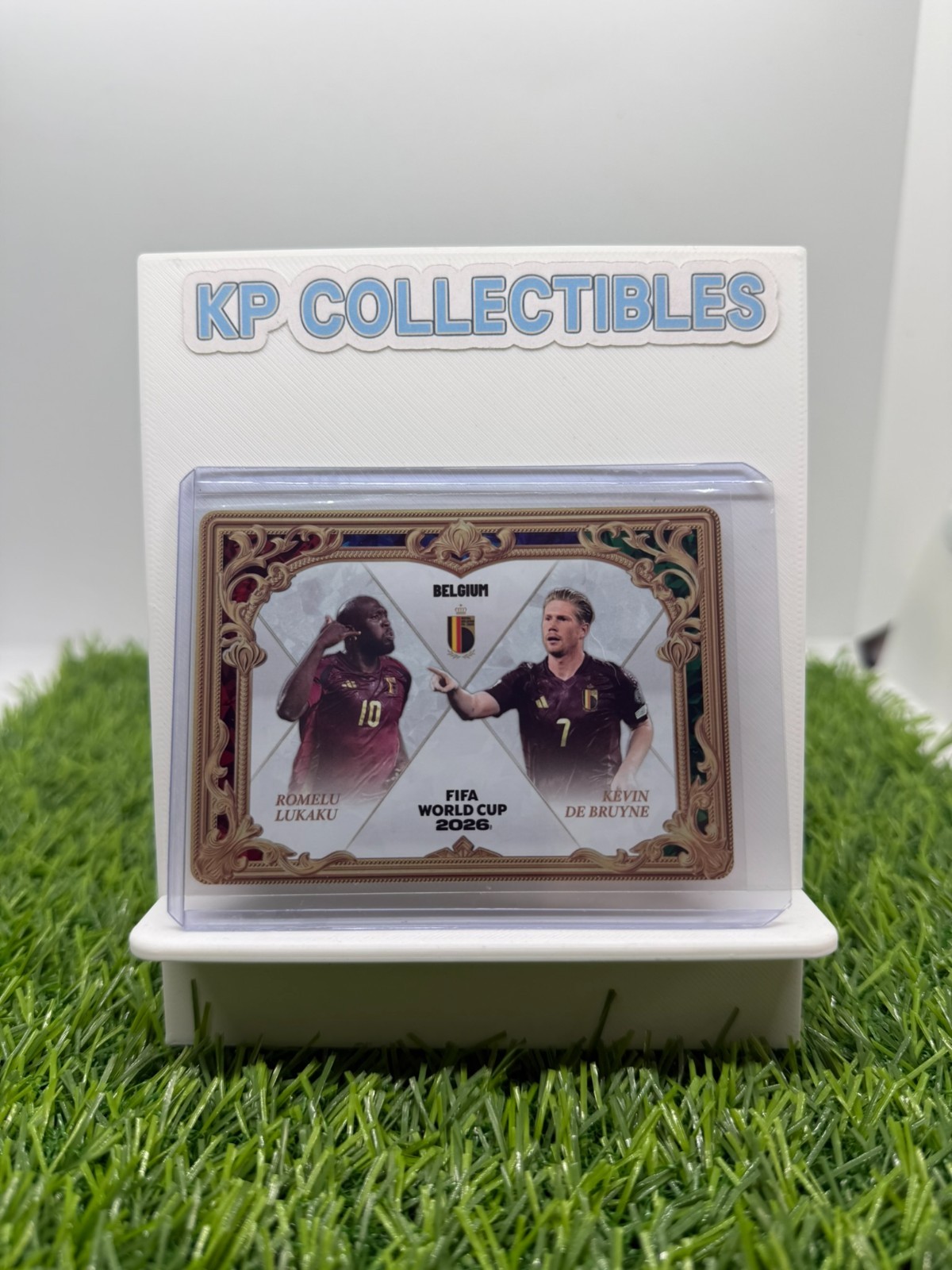 2026 Panini Kayou World Cup Kevin De Bruyne Romelu Lukaku Gold Gilded Belgium