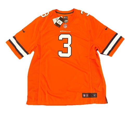 Denver Broncos Jersey XXL Wilson Mens Orange Nike New With Tags