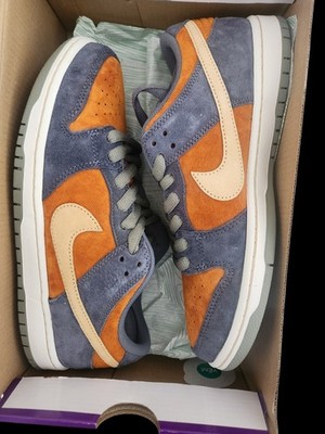 Nike SB Dunk Low Pro Light Carbon Monarch Men's Sneakers 8.5M BRAND NEW!!