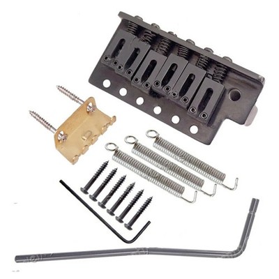 Linkshänder E-Gitarrenbrücke Tremolo System metal breit  robust
