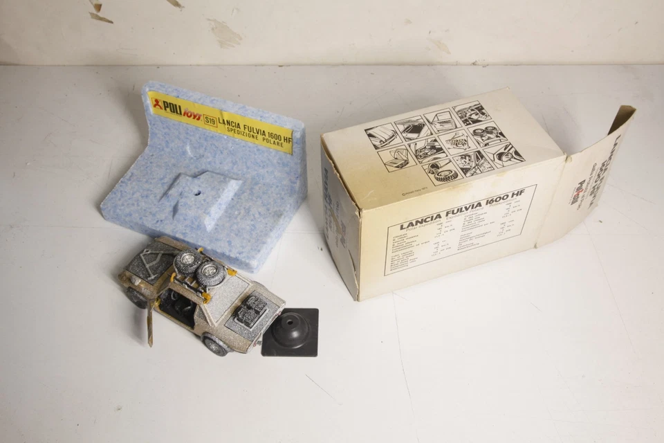 Polistil Politoys s19 1 25 Lancia Fulvia spedizione polare in scatola - Immagine 4 di 4