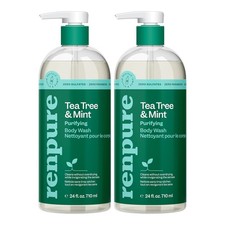 Renpure Tea Tree & Mint Body Wash - Cleanses,...