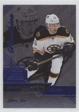 2016-17 Fleer Showcase Flair Row 0 Rookies Blue Ice 84/199 Brandon Carlo #47 u6m