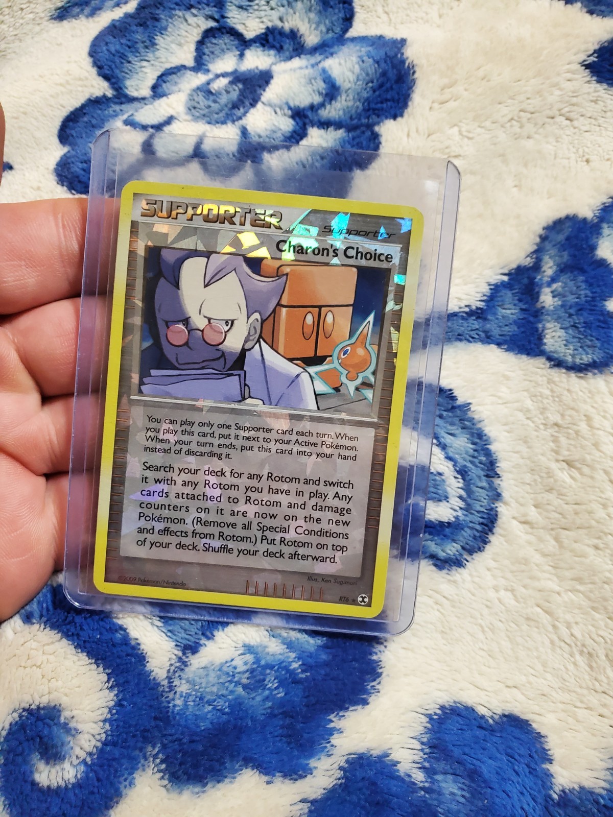 Pokémon TCG Charon's Choice Rising Rivals RT6 Cracked Ice Reverse LP