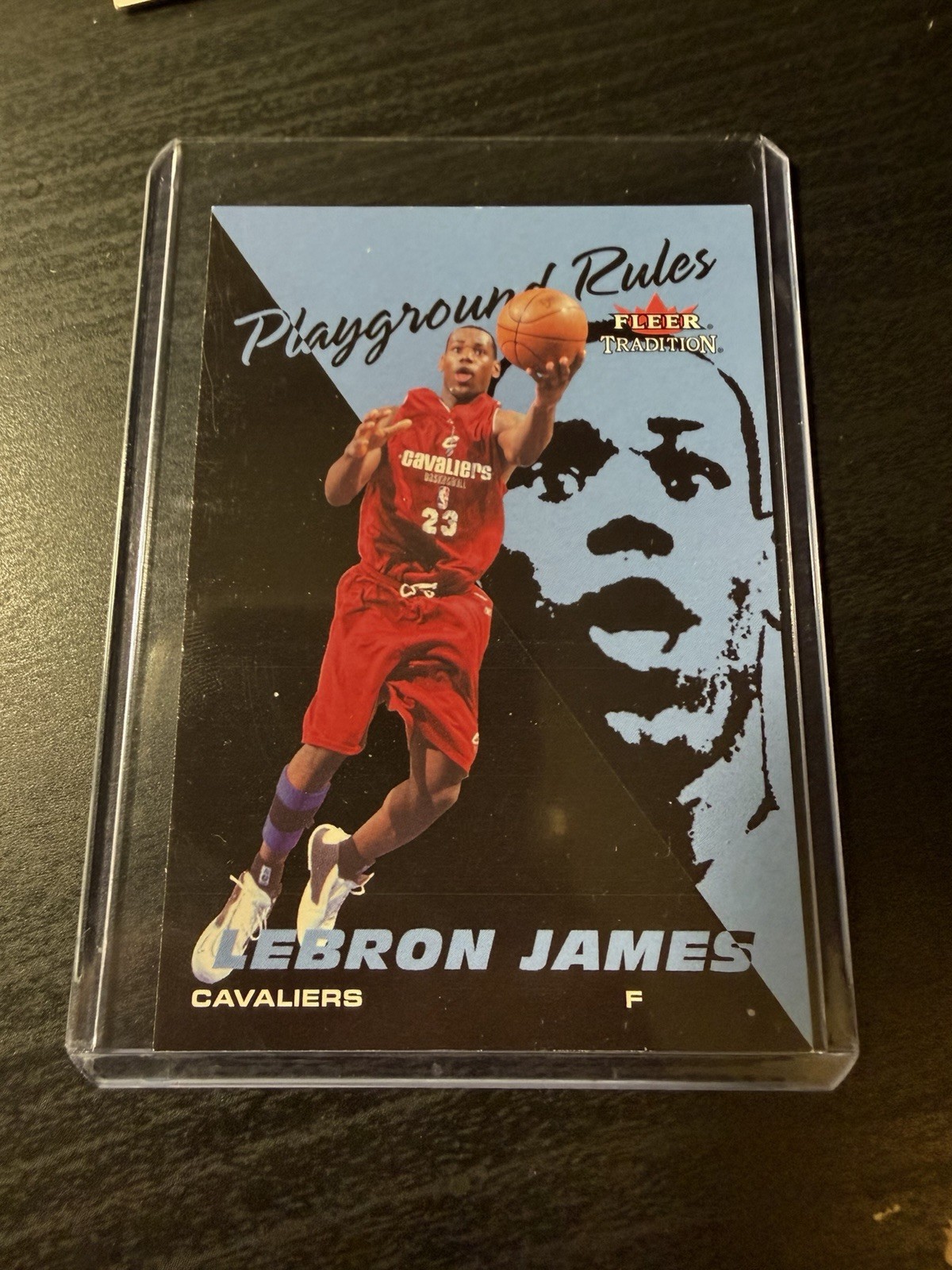 2003 Fleer Tradition LeBron James Playground Rules #1