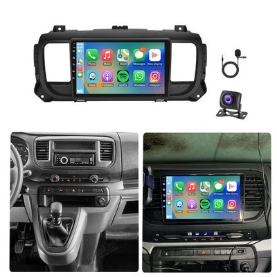 2+64G Für Citroen Jumpy 2016-2023 Android 15.0 Apple Carplay Autoradio WIFI KAM