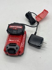 Craftsman 20V OEM Original 2.0AH Battery Charger CMCB202 Lithium-Ion Tested
