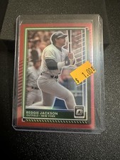 2025 Donruss #75 Reggie Jackson Optic Red #/99 SN