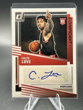 Caleb Love 2026 Donruss Significant Signatures Auto RC