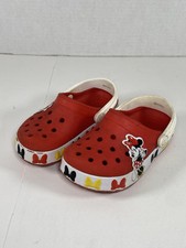 Crocs Disney Kids' Shoes - Minnie Mouse Clogs, Water Shoes, Slip On Shoes Sz C8