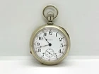 Antique Elgin Silveroid Railroad Fob Pocket Watch 1904 B. W. Raymond movement