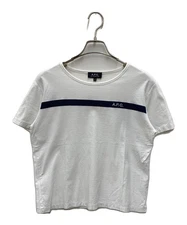 A.P.C. Short-sleeved top S White x Navy Ext+++