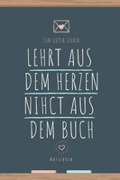 Notizbuch A5 Lehrer Tagebuch, 120 Seiten, Liniertes Papier, Geschenkidee