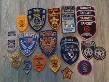 Polizei - Security - USA - 26 Ärmelabzeichen + Bonus