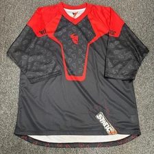 Thor Static Jersey Black/Red Size Large 